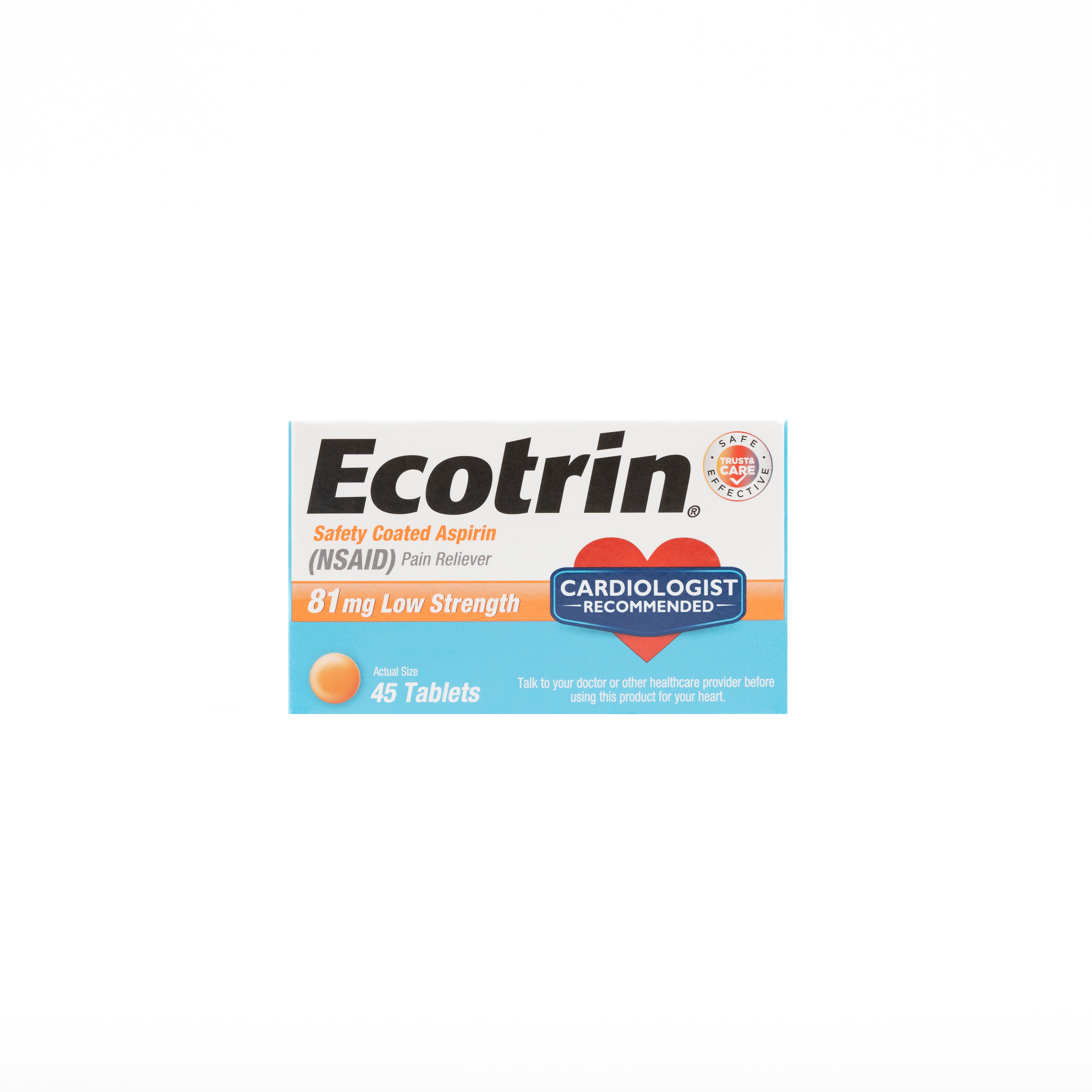 Ecotrin (Aspirin) 81 mg Tabs